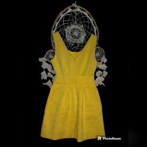 New york and company yellow dress